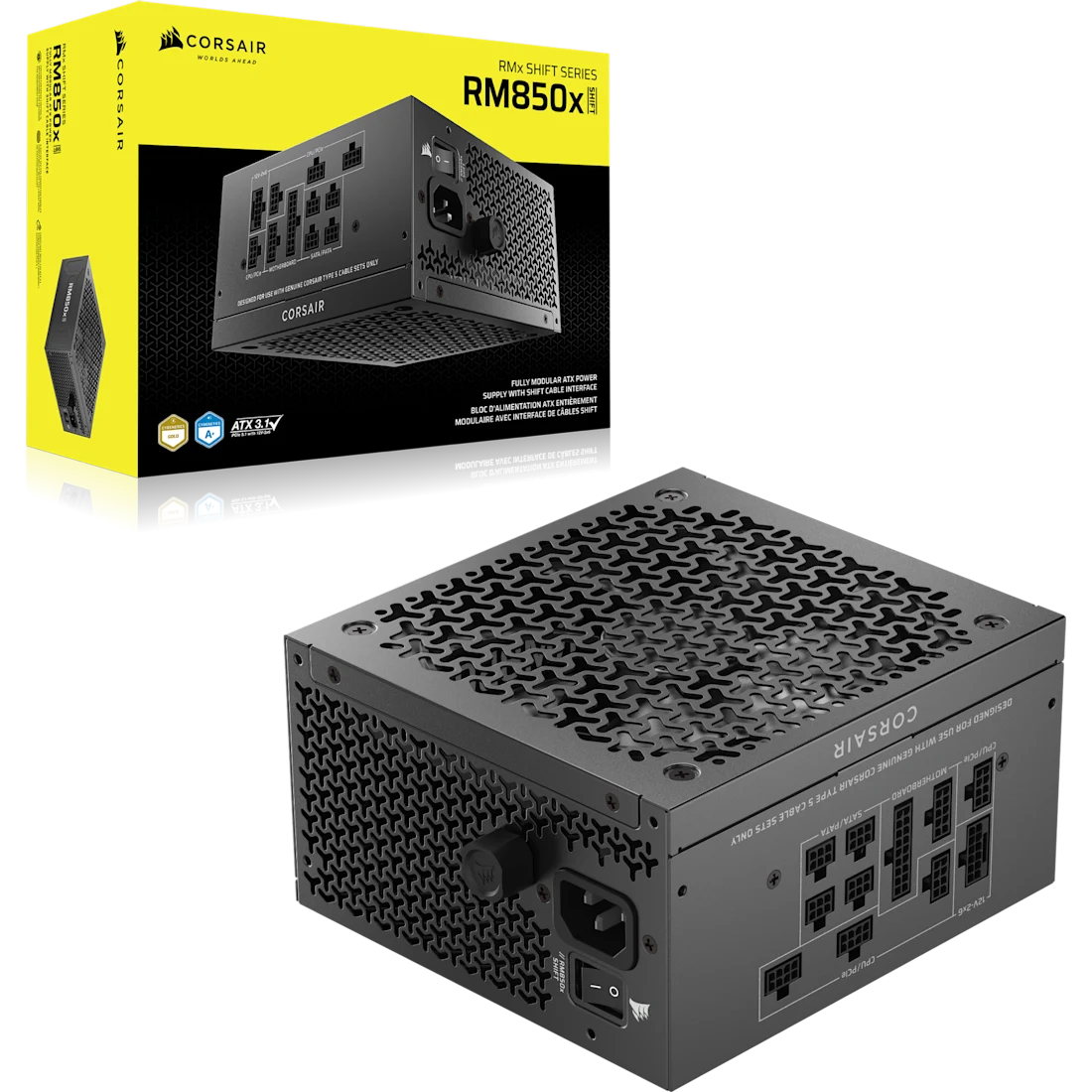Блок питания 850W Corsair RM850x SHIFT (CP-9020299-EU) - фото 9