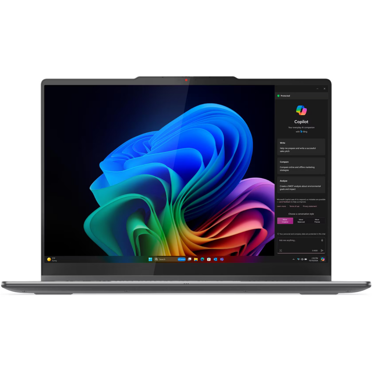 Ноутбук Lenovo Yoga 7 2-in-1 14IML9 Storm Grey (83JQ00BLUE) - фото 2