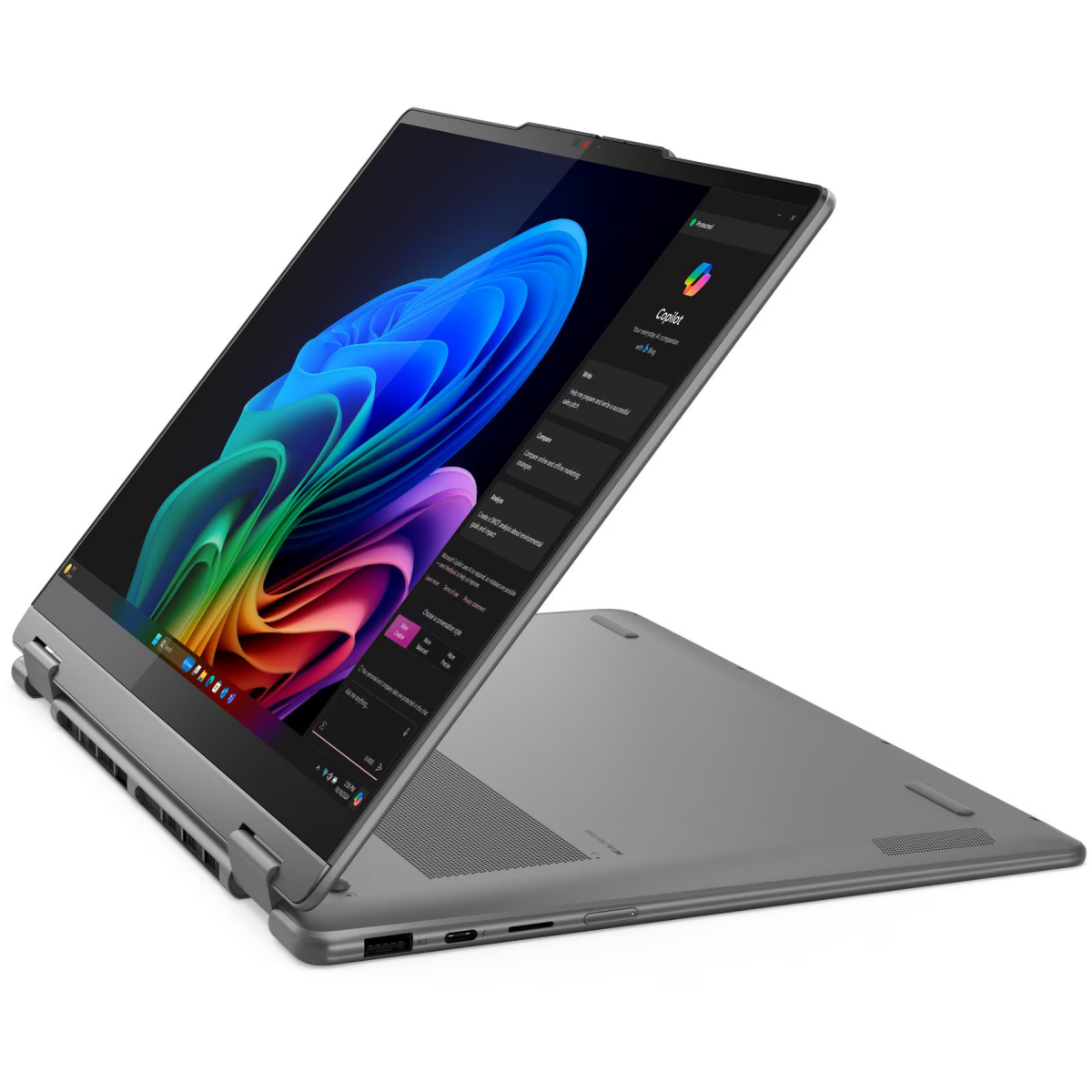 Ноутбук Lenovo Yoga 7 2-in-1 14IML9 Storm Grey (83JQ00BLUE) - фото 4