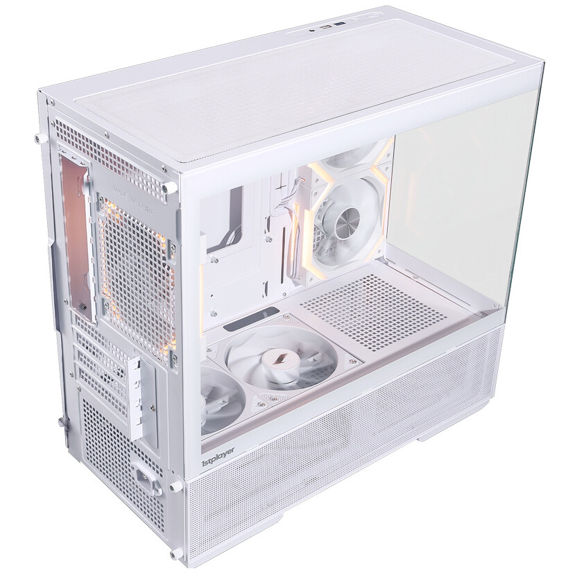 Корпус 1STPLAYER CV6 ARGB White - CV6-WH-2FAR-W-2FH7R-W-1FH7-W - фото 8