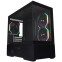 Корпус 1STPLAYER CV6 ARGB Black - CV6-BK-2FAR-2FH7R-1FH7