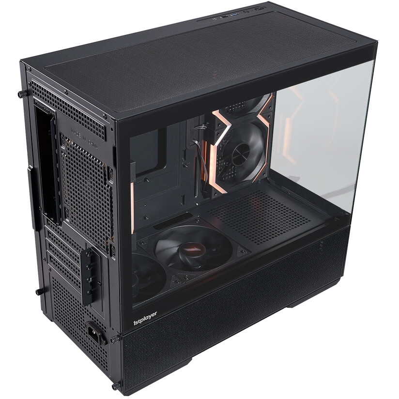 Корпус 1STPLAYER CV6 ARGB Black - CV6-BK-2FAR-2FH7R-1FH7 - фото 8