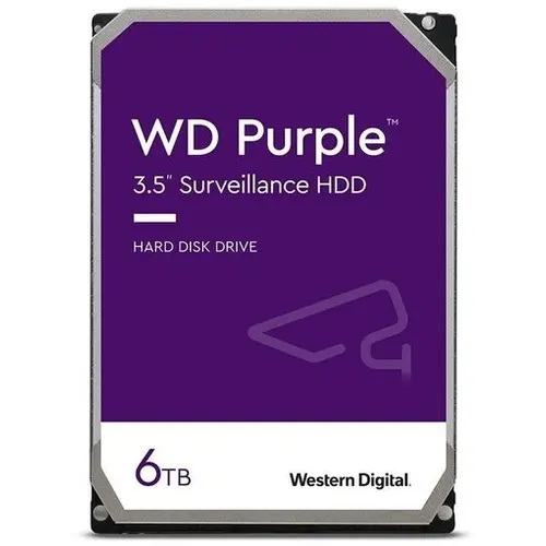 Жёсткий диск 6TB SATA-III WD Purple (WD64PURZ) Factory Recertified