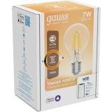 Умная лампочка Gauss Smart Home Filament E27 7W (1200112)