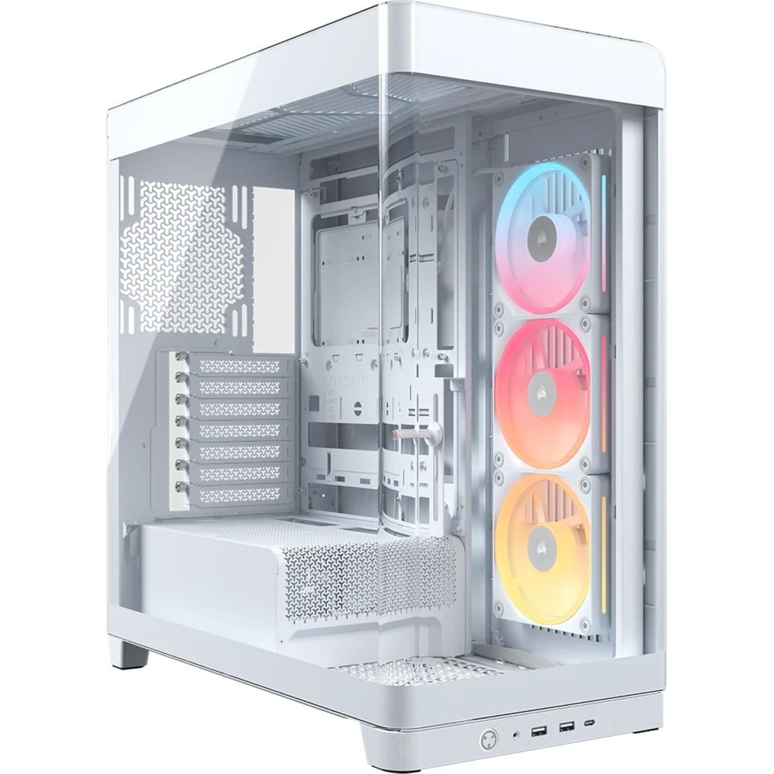 Корпус Corsair iCUE Link 4500X LX-R RGB White (CC-9011317-WW)