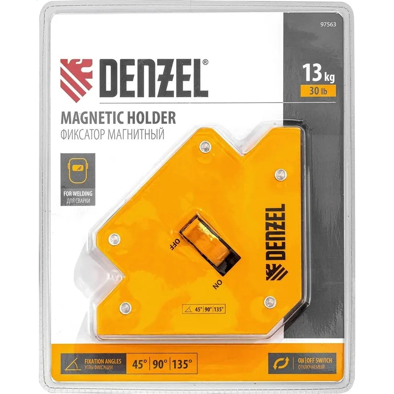 Магнитный угольник Denzel 97563 - фото 4