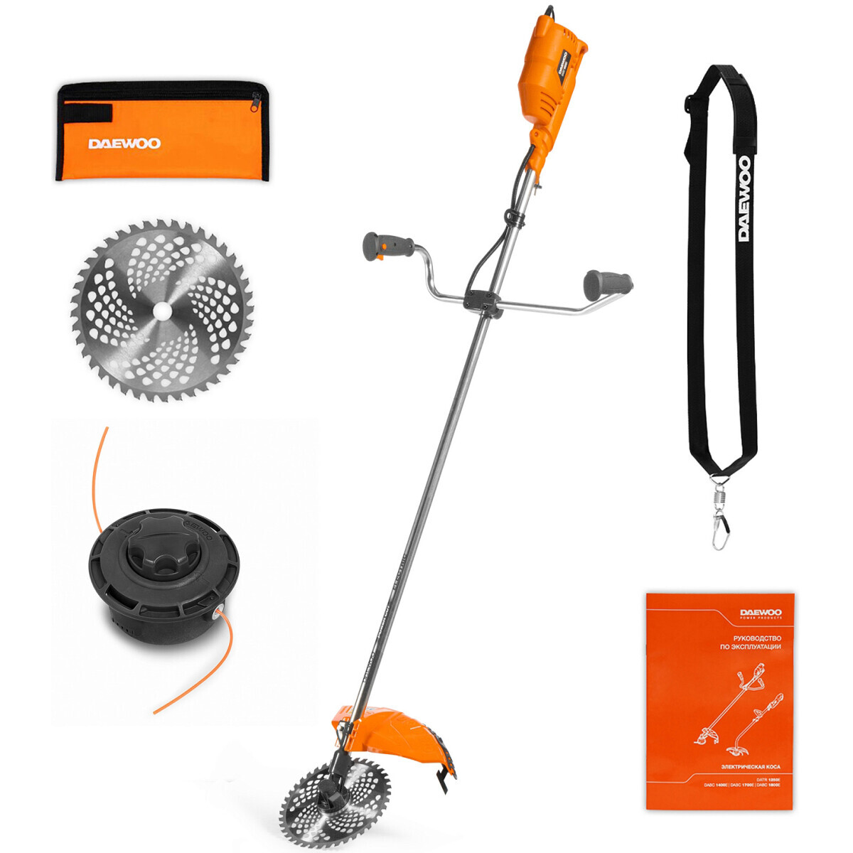 Триммер Daewoo DABC 1800E - фото 10