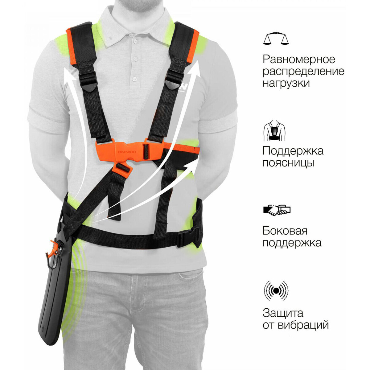 Триммер Daewoo DABC 560 - фото 12