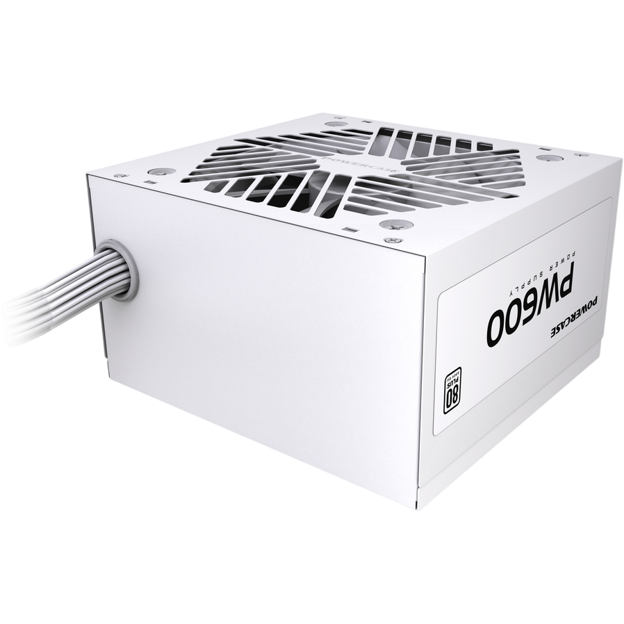 Блок питания 600W Powercase PW600 White - PSW-600W-DC - фото 3