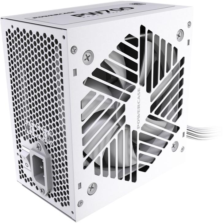 Блок питания 700W Powercase PW700 White - PSW-700W-DC - фото 6