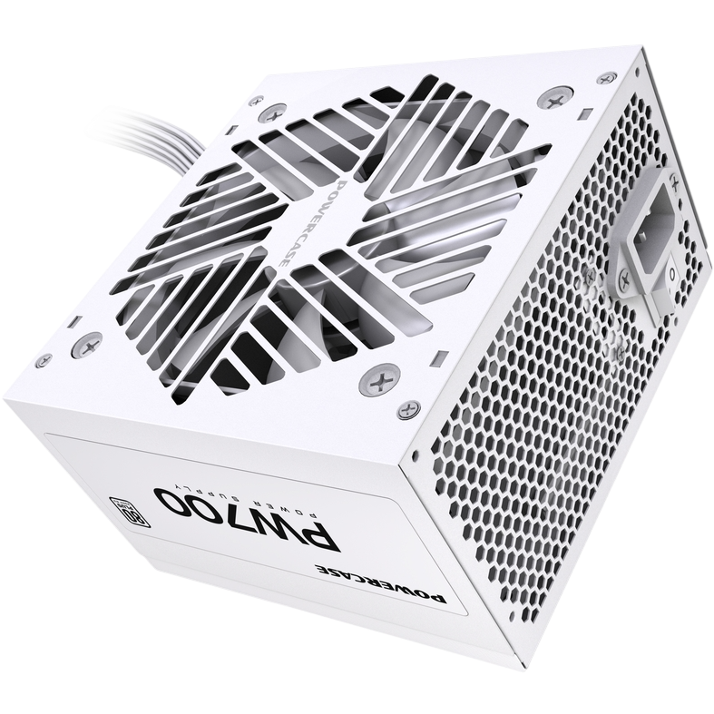 Блок питания 700W Powercase PW700 White - PSW-700W-DC - фото 7