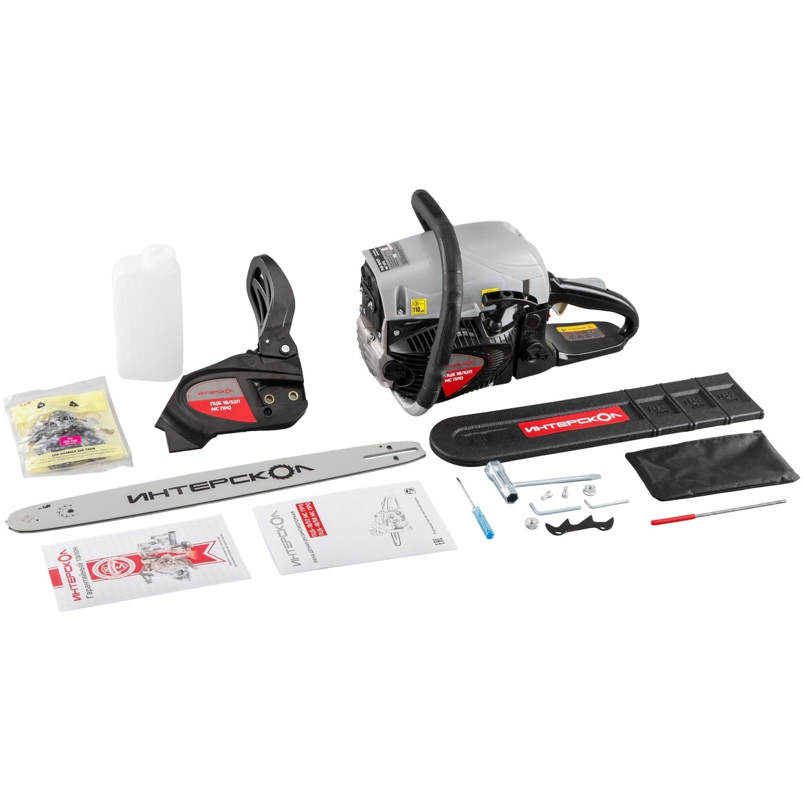 Бензопила Интерскол ПЦБ-18/52Л МС ПРО - 749.0.0.70 - фото 6