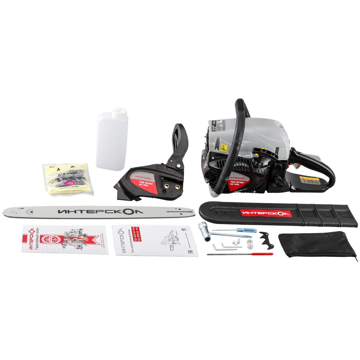 Бензопила Интерскол ПЦБ-18/58Л МС ПРО - 750.0.0.70 - фото 6