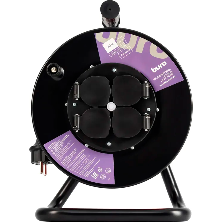 Сетевой удлинитель Buro BU-PSR4.50/G-16 - фото 4