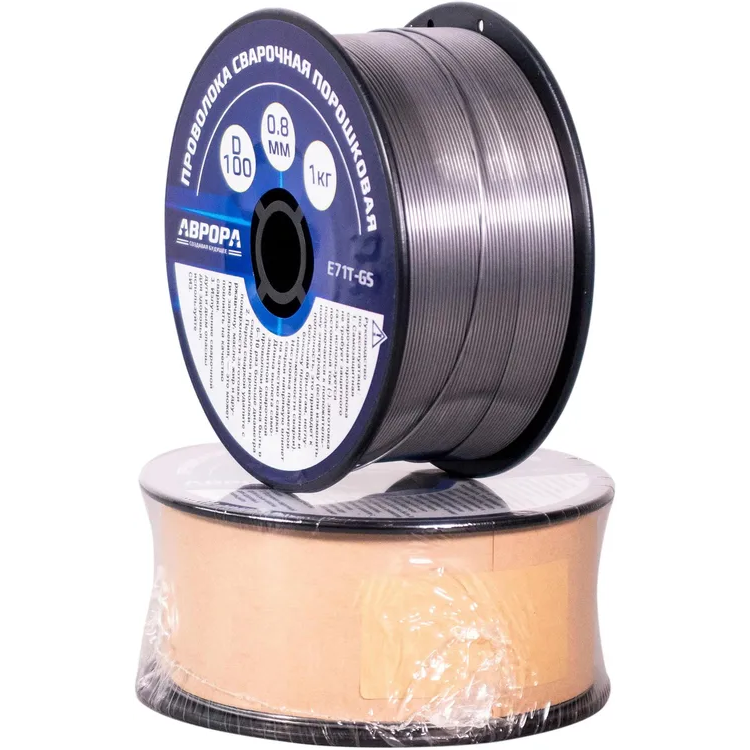 Сварочная проволока Aurora E71T-GS D0.8 мм 1000 г - 39777 - фото 3