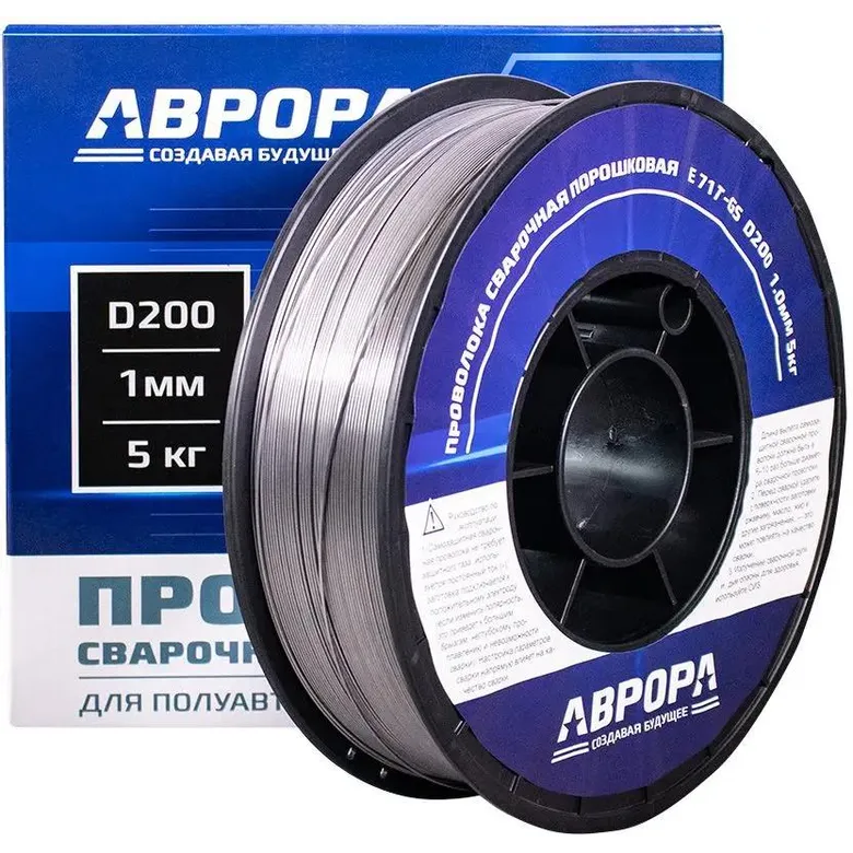 Сварочная проволока Aurora E71T-GS D1мм 5000гр - 39780 - фото 2