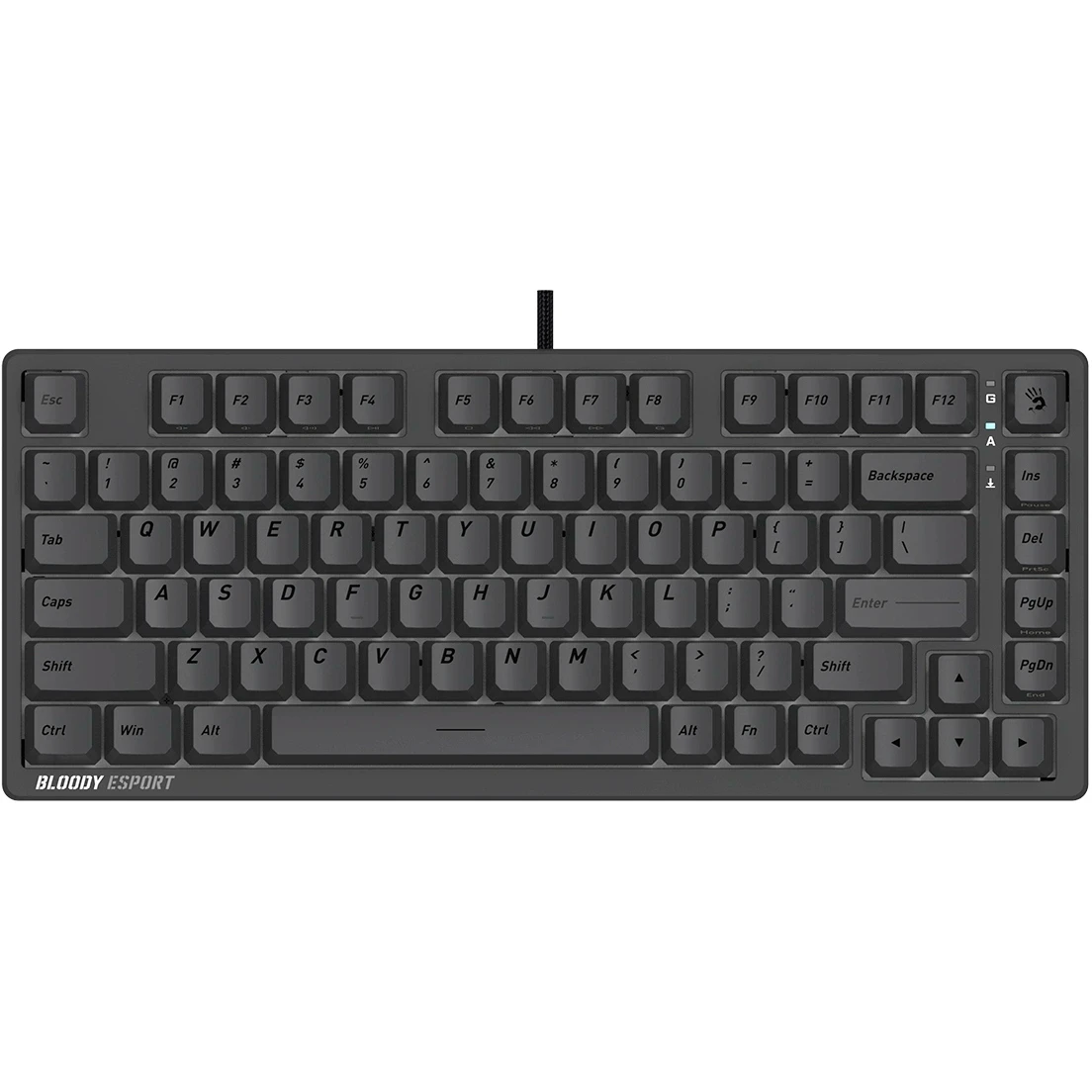 Клавиатура Bloody MS76 Dark Grey - фото 4