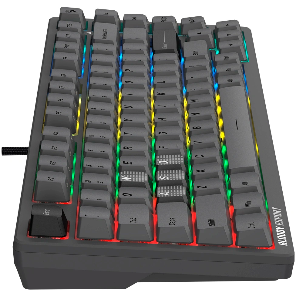 Клавиатура Bloody MS76 Dark Grey - фото 11