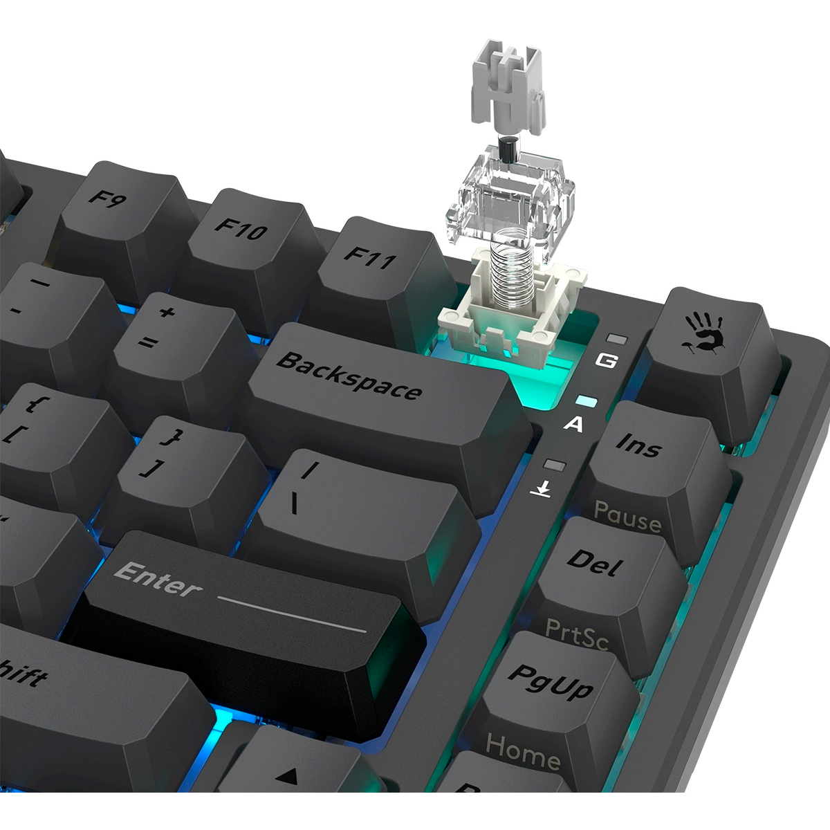 Клавиатура Bloody MS76 Dark Grey - фото 18