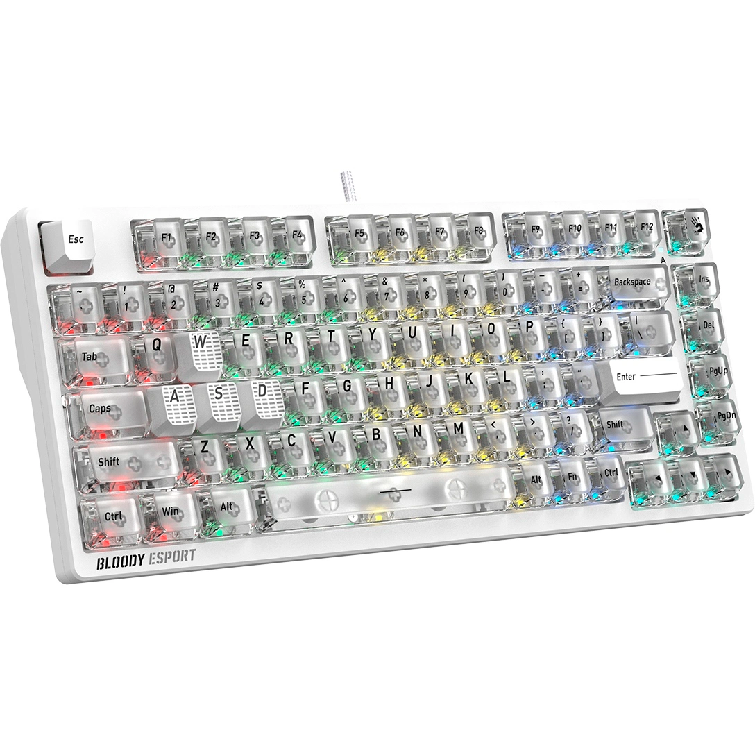 Клавиатура Bloody MS76 White - фото 7