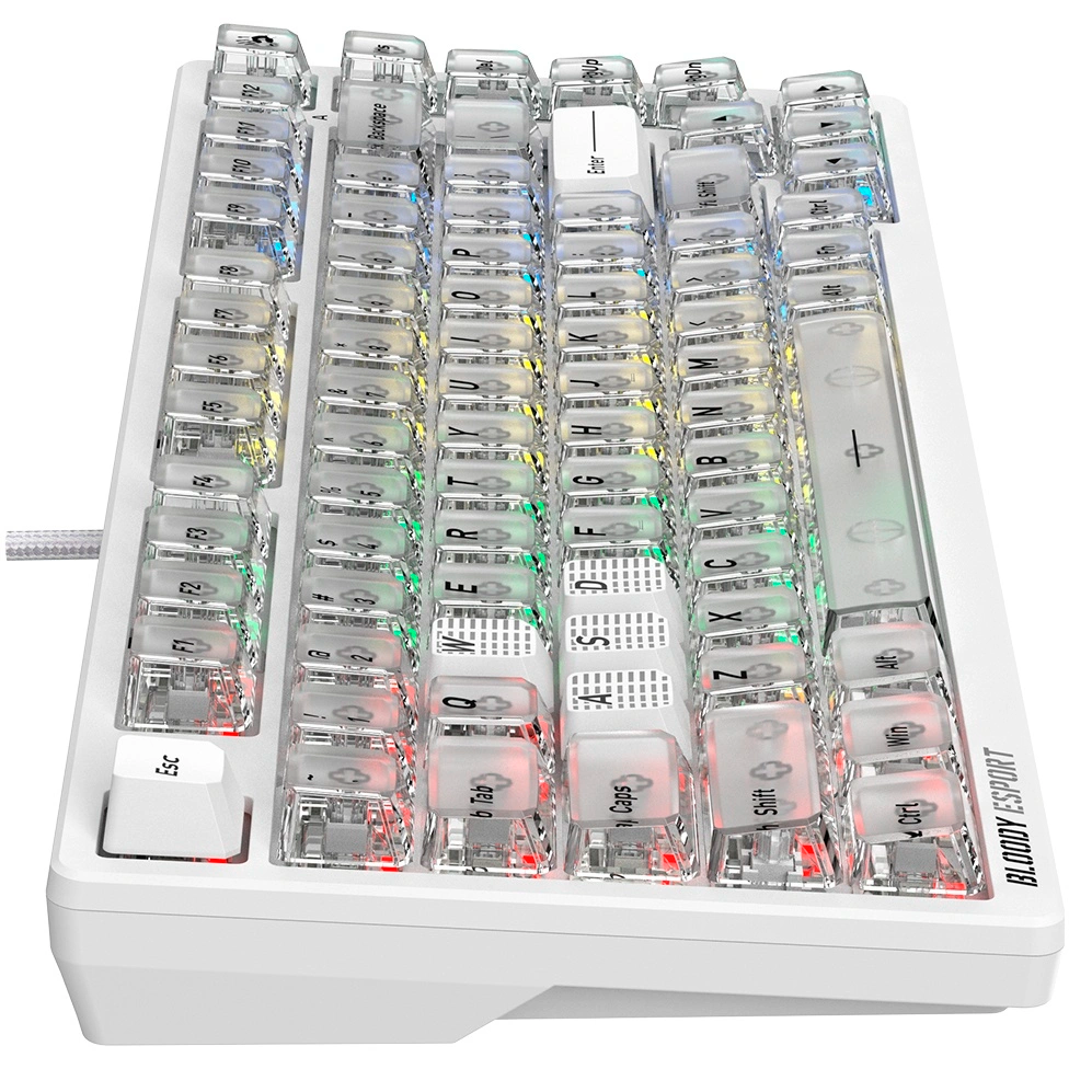 Клавиатура Bloody MS76 White - фото 11