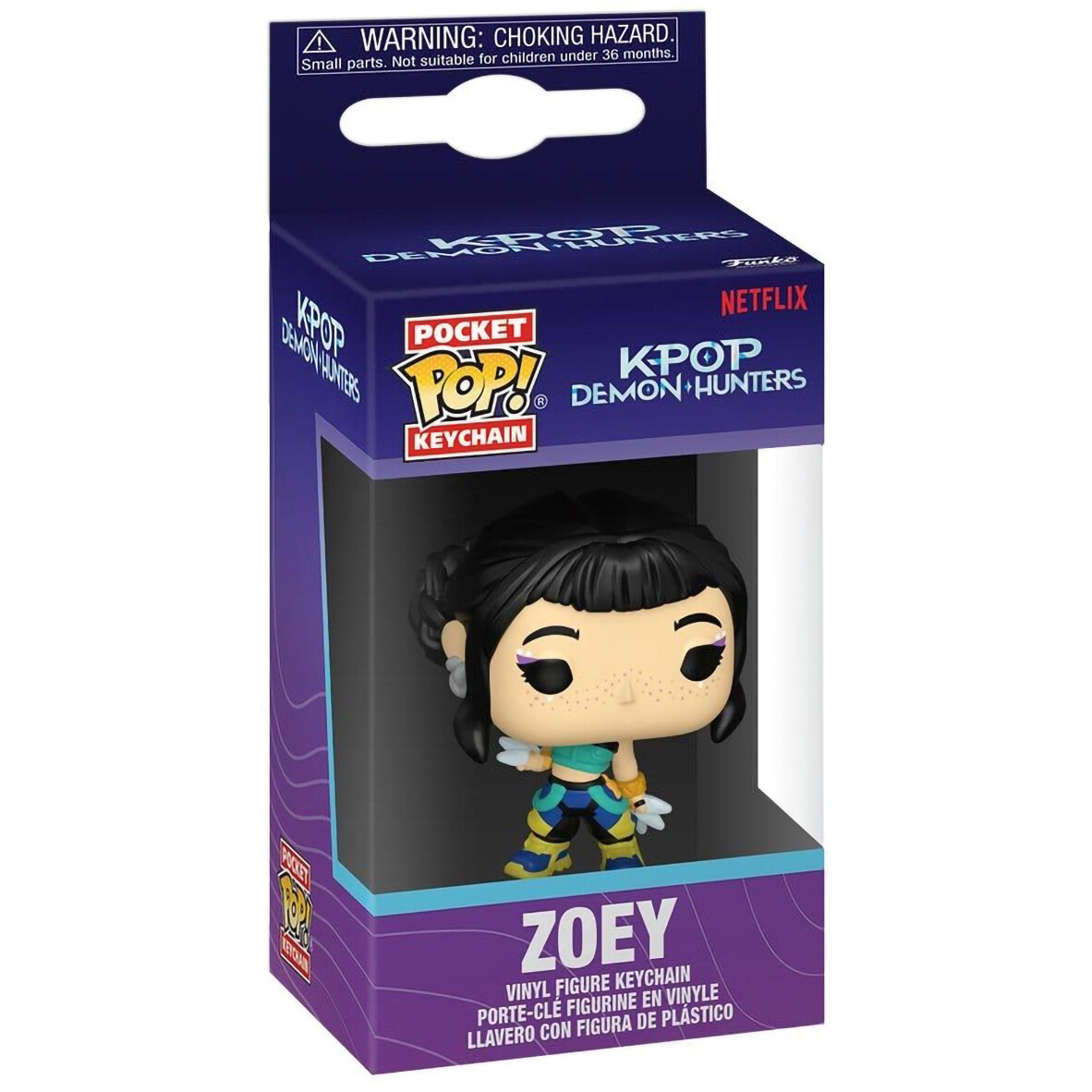 Брелок Funko Pocket POP! KPop Demon Hunters Zoey - 95688 - фото 2