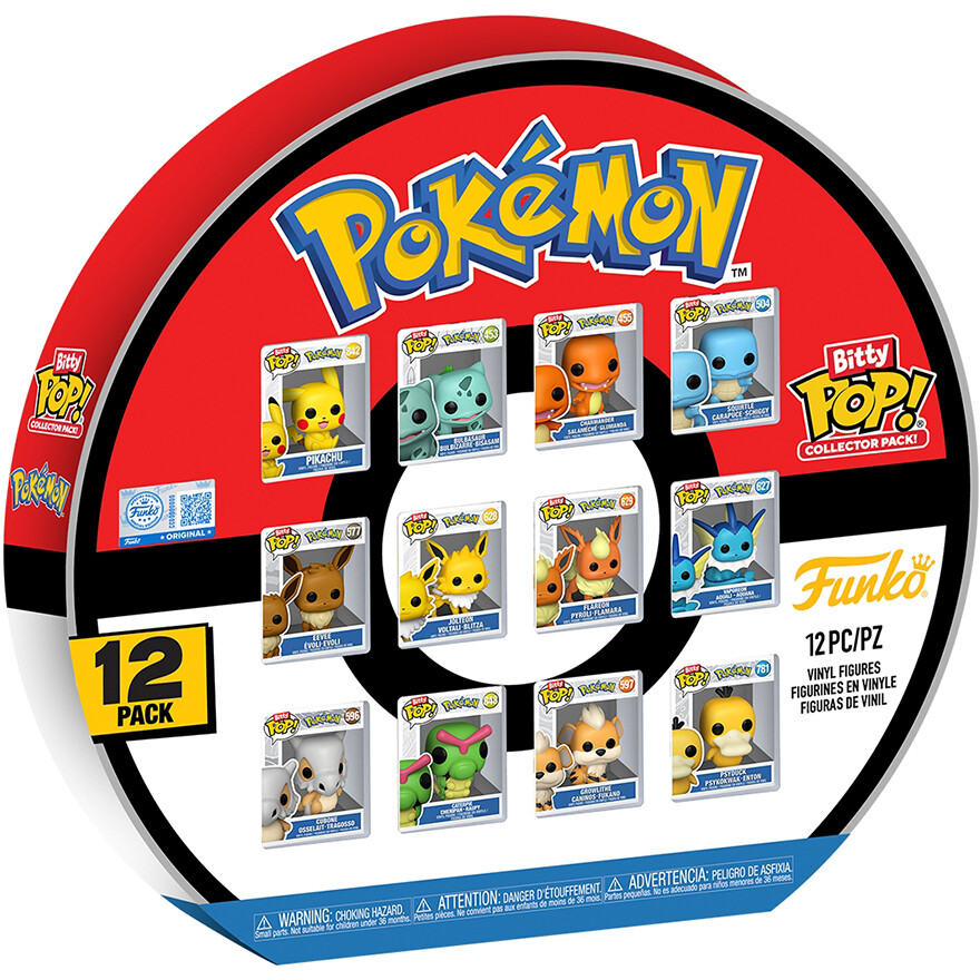 Фигурка Funko Bitty POP! Pokemon 12PK - 88984