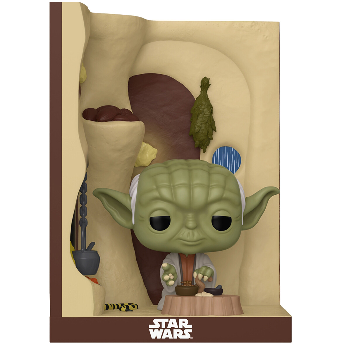 Фигурка Funko POP! Nooks Bobble Star Wars Yoda in His Hut