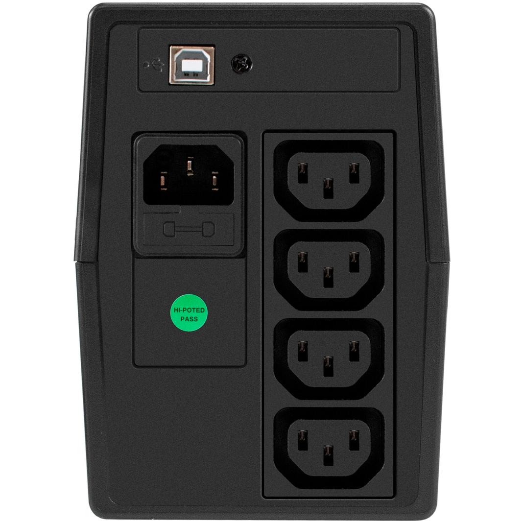 ИБП ExeGate Smart LB-800.LCD.AVR.4C13.USB - EX299760RUS - фото 4