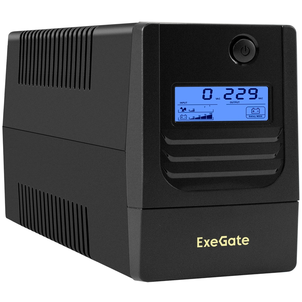 ИБП ExeGate SpecialPro Smart LB-600.LCD.AVR.2SH