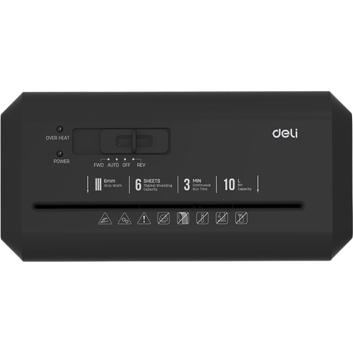 Уничтожитель бумаги (шредер) Deli ET103SC - фото 3