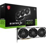 ..... Видеокарта RTX 4070 MSI 12GB (RTX 4070 VENTUS 3X E 12G OC) (0049) Б/У
