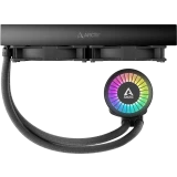 ..... Система жидкостного охлаждения Arctic Liquid Freezer III 280 ARGB Black Б/У, погнут радиатор (ACFRE00143A)