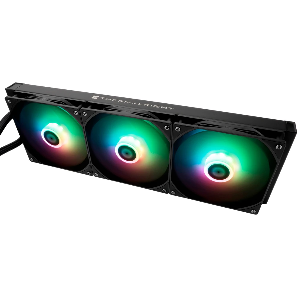 ..... СЖО Thermalright Frozen Warframe 420 Black ARGB (0154) Б/У - F-WFRAME-420-BL-ARGB - фото 3