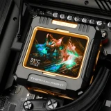 ..... СЖО Thermalright Frozen Warframe 420 Black ARGB (0154) Б/У (F-WFRAME-420-BL-ARGB)