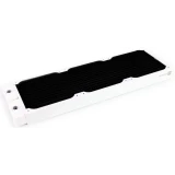 ..... Радиатор для СЖО Alphacool HPE-30 Full Copper 360mm - White (10225) вмятины на корпусе