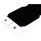 ..... Радиатор для СЖО Alphacool HPE-30 Full Copper 360mm - White (10225) вмятины на корпусе