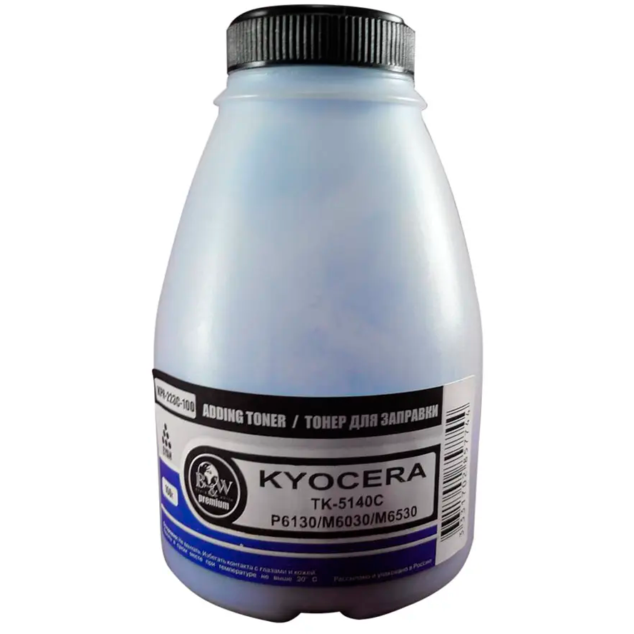 Тонер Black&White KPR-223C-100 Cyan