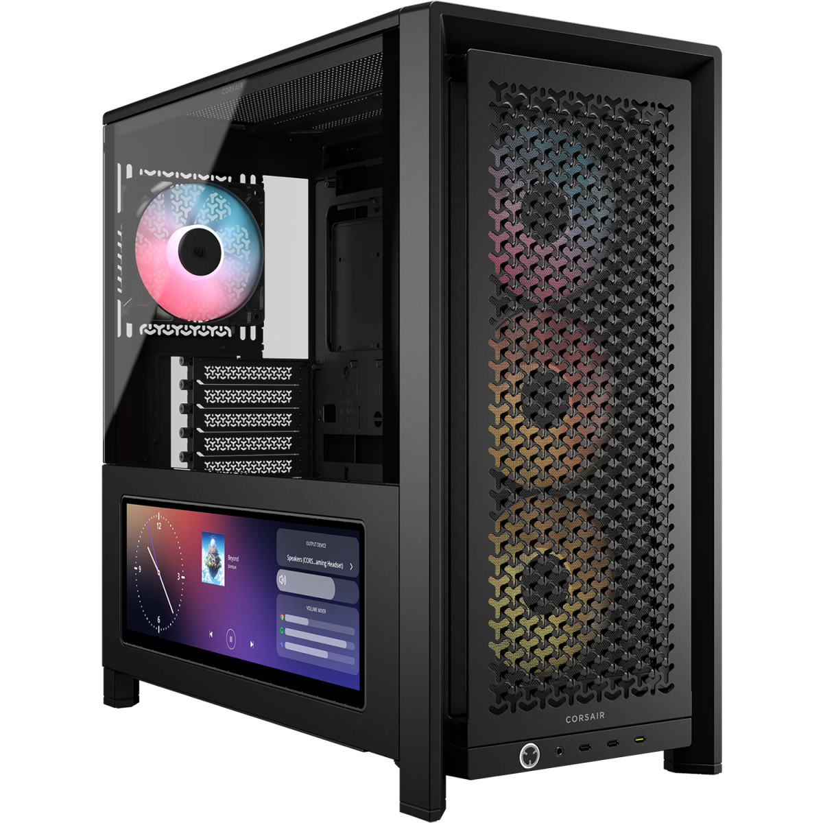 Корпус Corsair Frame 4000D LCD RS ARGB Black (CC-9011326-WW)