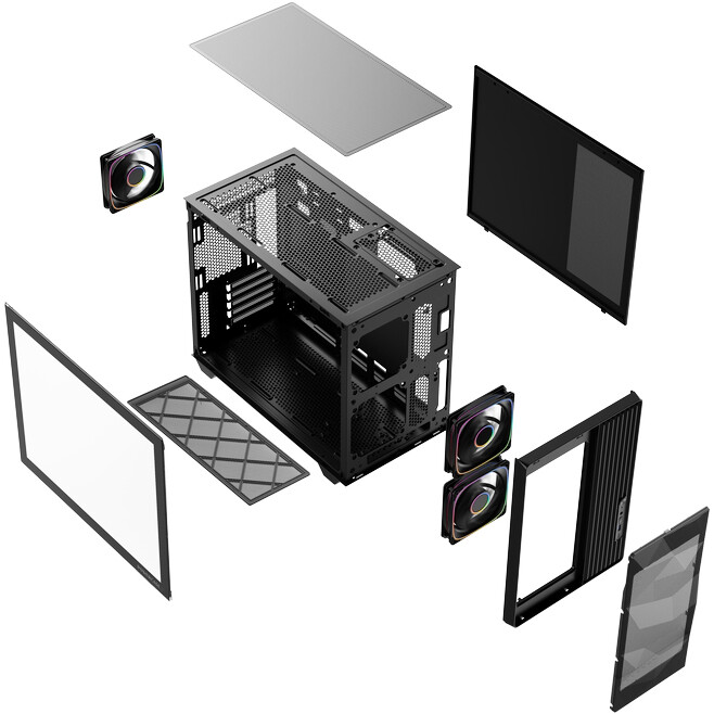 Корпус Powercase TX3 ARGB Black - CTX3AB-A3 - фото 9