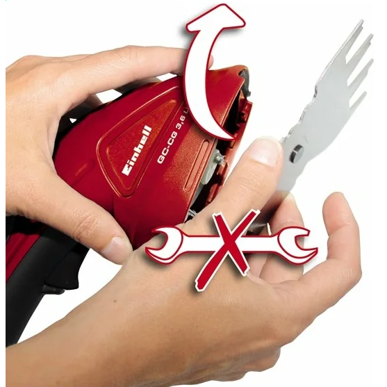 Кусторез Einhell GC-CG 3,6 Li WT - 3410456 - фото 4