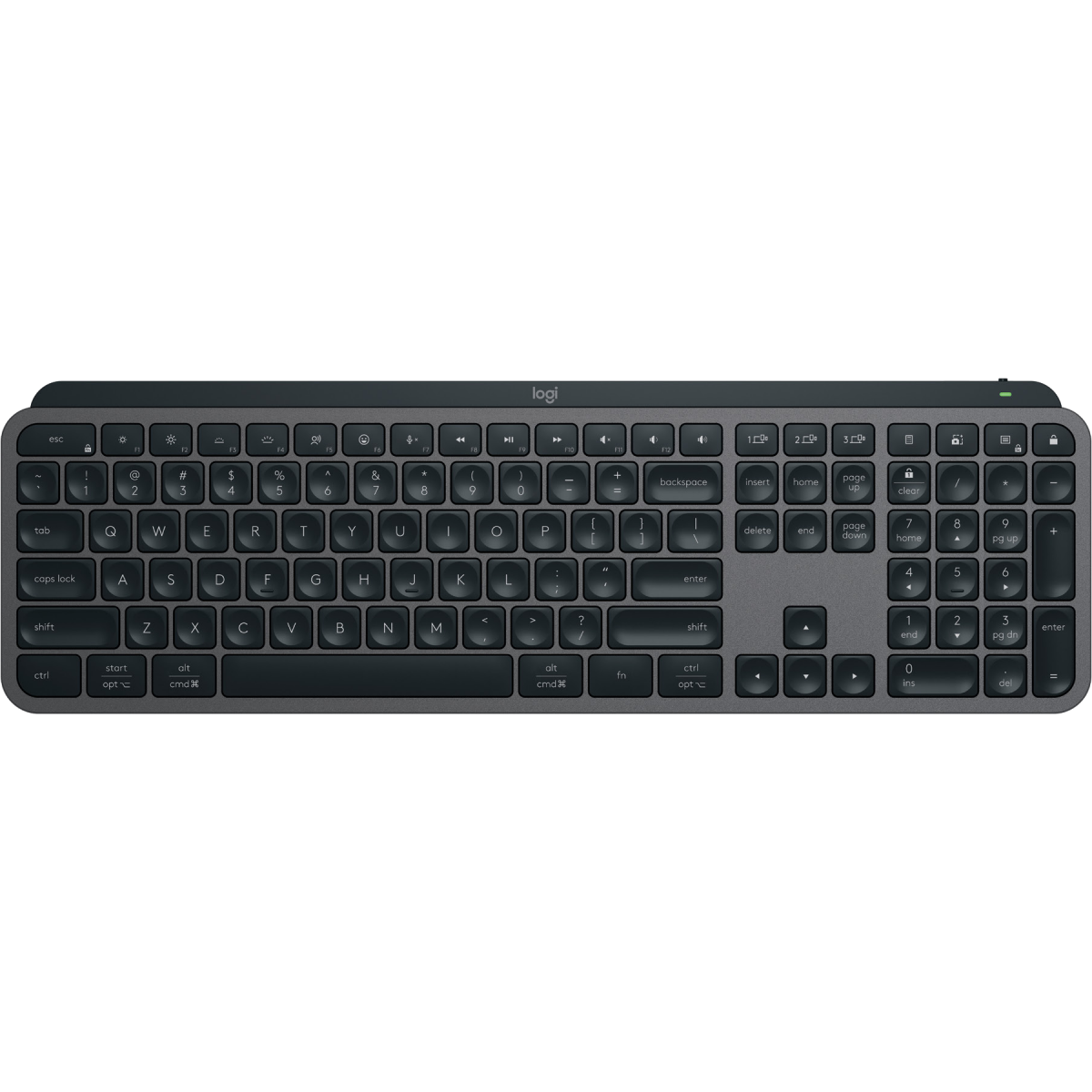 Клавиатура Logitech MX Keys for Business Graphite (920-009564)