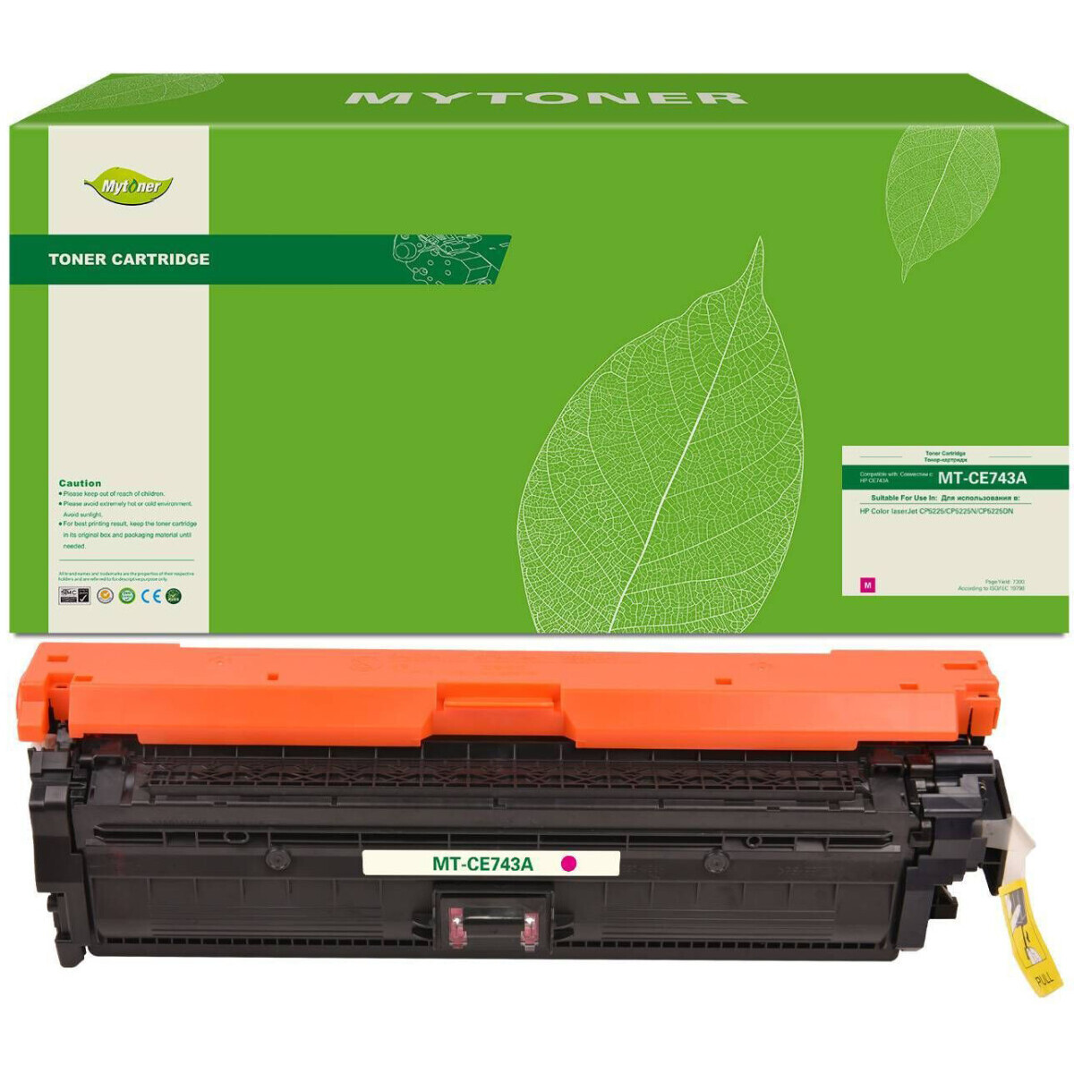 Картридж MyToner MT-CE743A Magenta