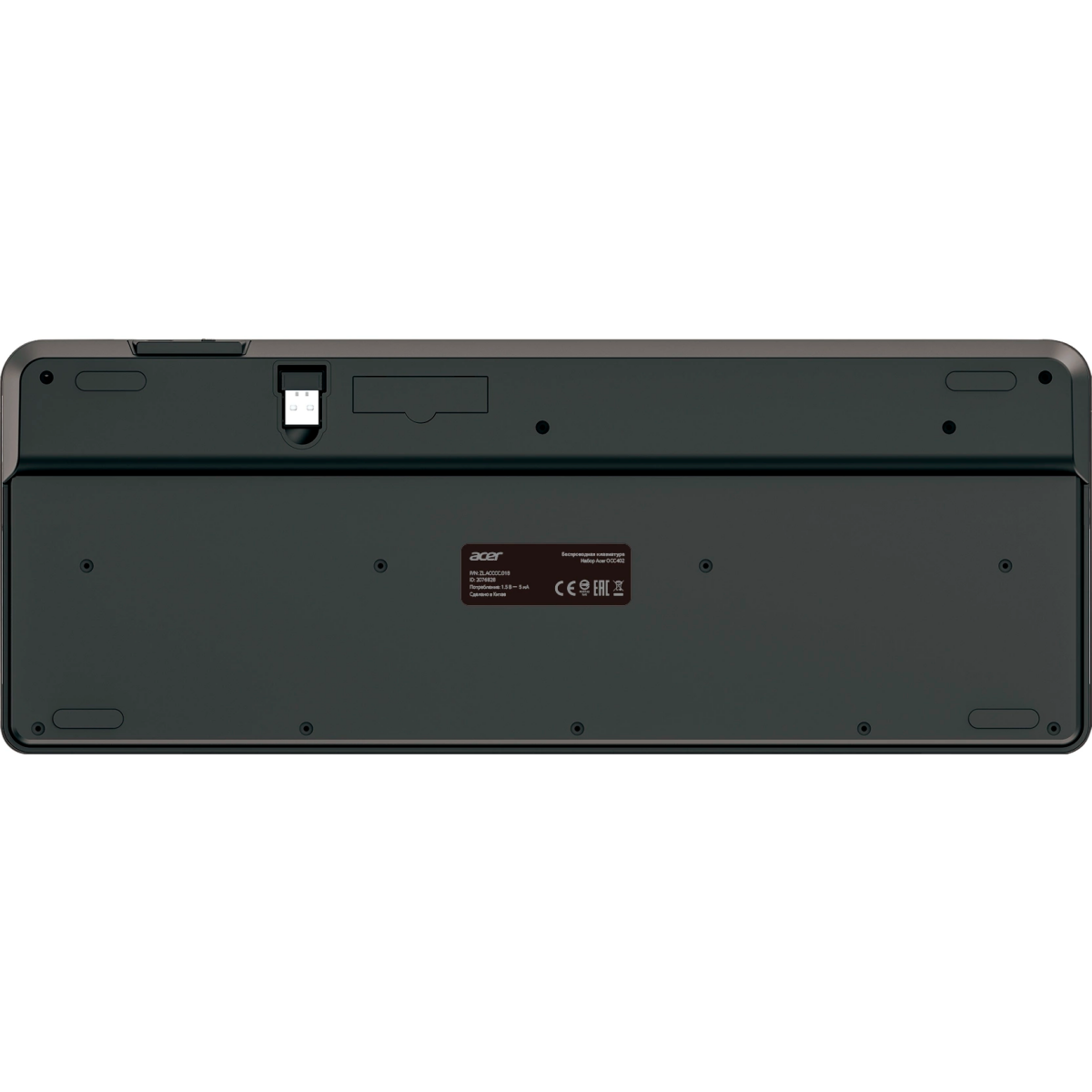 Клавиатура + мышь Acer OCC402 Black - ZL.ACCCC.018 - фото 4