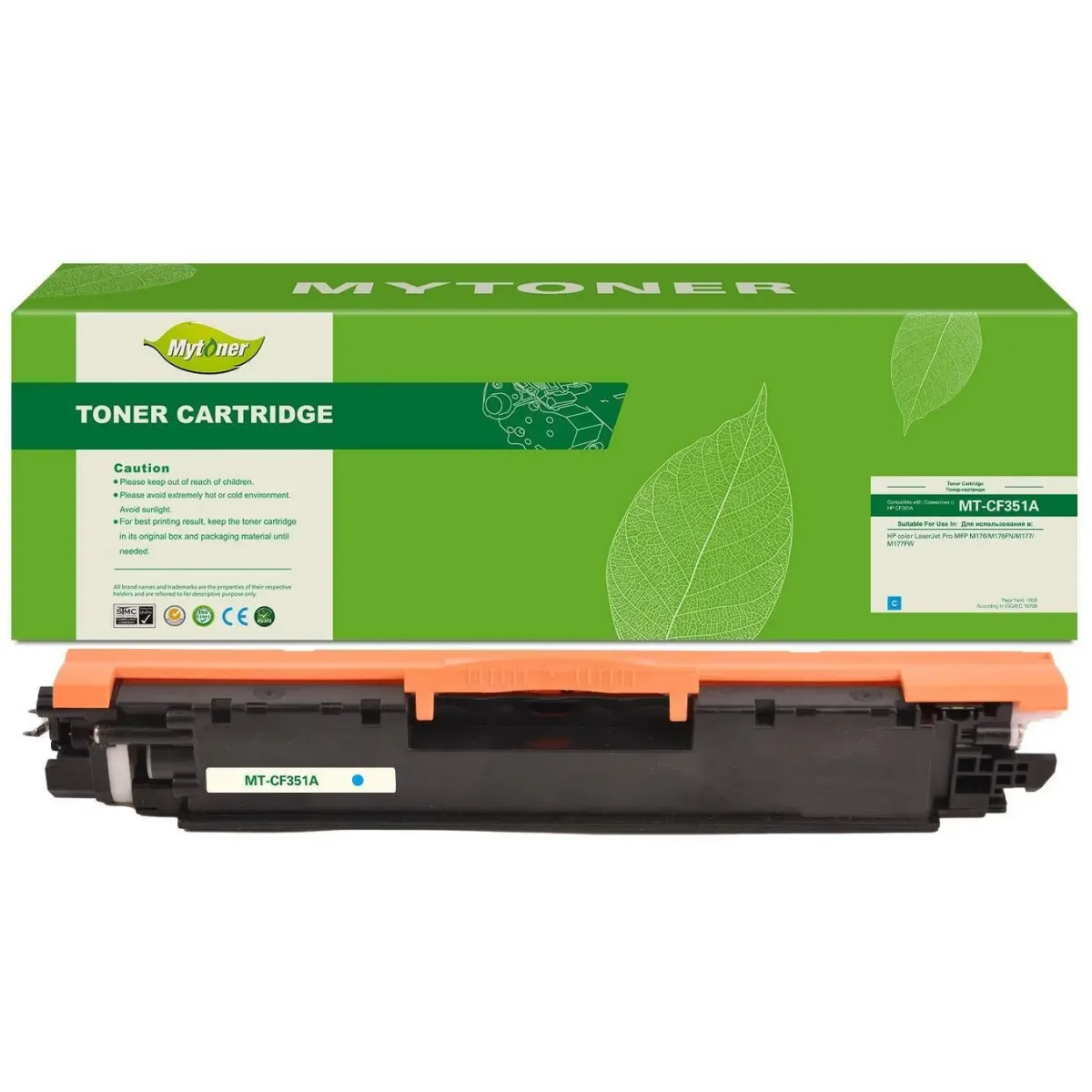 Картридж MyToner MT-CF351A Cyan