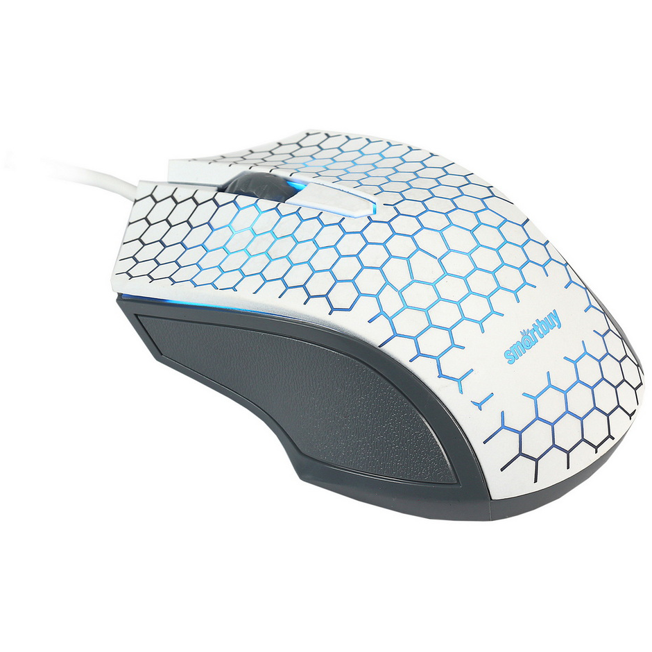 Мышь SmartBuy 334 White - SBM-334-W - фото 3