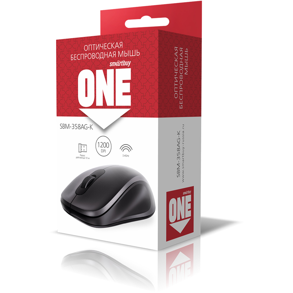 Мышь SmartBuy 358AG Black - SBM-358AG-K - фото 6
