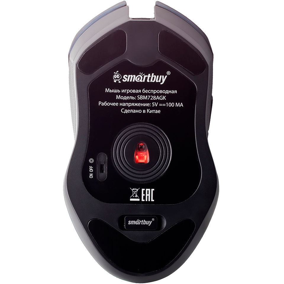 Мышь SmartBuy RUSH X28 Black - SBM728AGK - фото 4