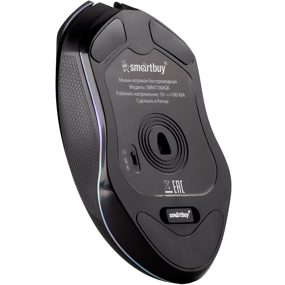 Мышь SmartBuy RUSH X28 Black - SBM728AGK - фото 5
