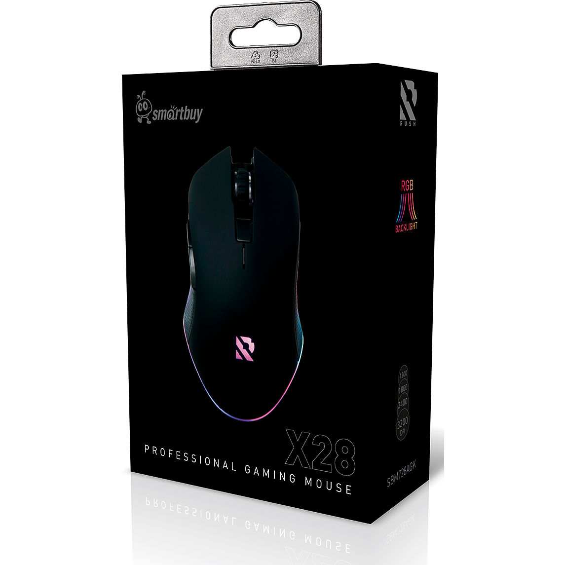 Мышь SmartBuy RUSH X28 Black - SBM728AGK - фото 9